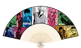 銀魂' 扇子 02 スーツ集合柄