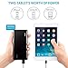 Anker 2nd Gen Astro E6 20800mAh 3-Port 4A Portable Charger External Battery Power Bank + 20W 2-Port USB Charger for iPhone, iPad, Samsung and More (Black)