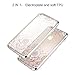 iPhone 6 Case, SASA Premium Clear Case [Slim Exact Fit] [Anti-Scratch] [Shock Absorbing] with Electroplate Frame Flexible Soft TPU Bumper Silicone Protective Case for iPhone 6/6s 4.7 Inch - Plating 1