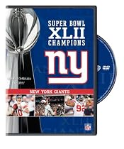 NFL Super Bowl XLII - New York Giants Championship DVD