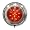 Led Red/White Stainless Steel