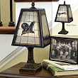 Milwaukee Brewers Memory Company Art Glass Table Lamp MLB Baseball Fan Shop Sports Team Merchandise