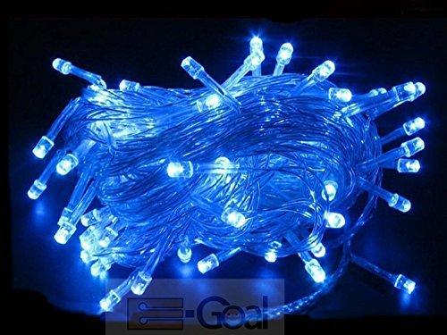 10M 100 LED Fairy Light String Christmas Lights (Blue)