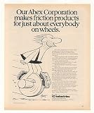 1977 IC Industries Abex Brakes Johnny Hart BC Comic Print Ad