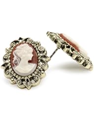 1928 Jewelry Vintage-Inspired Escapade Button Earrings