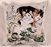 Meow Mix Cat Decorative Tapestry Toss Pillow