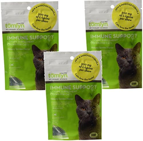 Tomyln Immune Support L-Lysine Nutritional Supplement 2.65oz each (3 Pack)