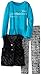 Calvin Klein Girl's 2-6X 3 Piece Fuzzy Vest Set