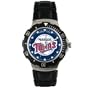 MLB Men's MD-MIN Agent Series Minnesota Twins Polyurethane Watch