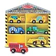 Melissa & Doug Wooden Construction Vehicles Set