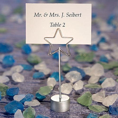 Shining Star Design Place Card Holder Favors, 100 On Sale