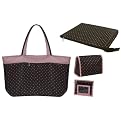 Travelers Club Women's 4 Pc Tote Set