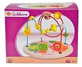 Eichhorn 100003708 - Große Motorikschleife, Safari - 19x25x19cm - 2 Schleifen mit versch. Elementen