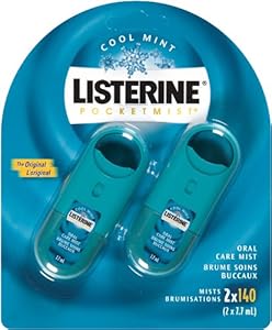 Listerine Pocketmist Cool Mint, 2 Count