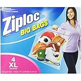 Ziploc XL Big Bags (4 Bags Per Pack)