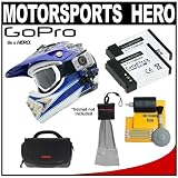 GoPro HD Motorsports Hero Video/Still Digital Camera & Waterproof Housing with (2) Batteries + Case + Accessory Kit