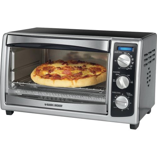 Images for Black & Decker 6-Slice Toaster Oven, Black