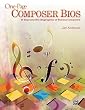 One-Page Composer Bios - Teacher's Handbook