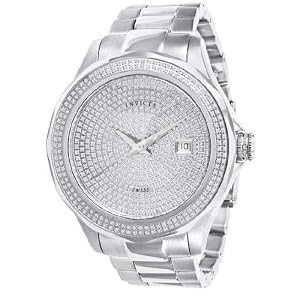 Invicta Signature Diamond Pave Diver Mens Watch 7236