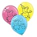 amscan Latex Balloons | Peppa Pig Collection | Party Accessory,Multi Color,12
