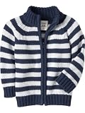 Old Navy Striped Mock-Neck Cardigans for Baby
