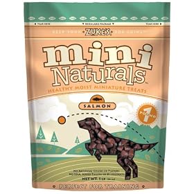 Zuke's Mini Naturals Dog Treats, Salmon, 1lb.