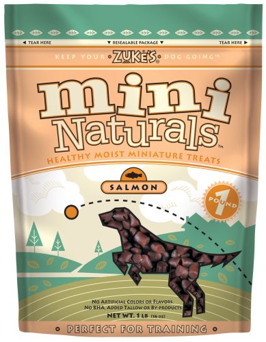 Childrens Toyshop  Pet Supplies : Zuke's - Mini Naturals Salmon, 1lb.