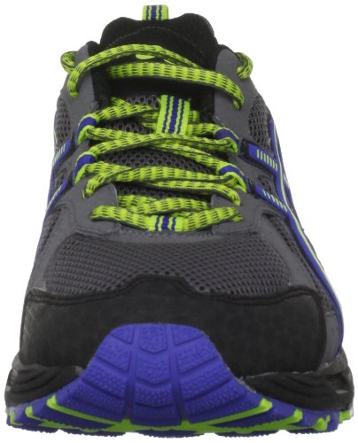 Asics Men's Gel Enduro 8 Carbon/Blue/Lime Trainer T2E0N 7442 7.5 UK