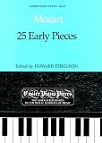 25 Early Pieces (Easier Piano Pieces)