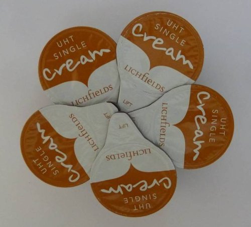 50 x Lichfields UHT Single Cream - 50 x 12ml portions 50 x Lichfields UHT Single Cream - 50 x 12ml portions picture