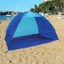 Blue Portable Beach Cabana Tent Sun Shelter