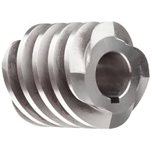 Boston Gear D1638KRH Worm Gear, 14.5 Degree Pressure Angle, 1.000" Bore, 6 Pitch, 2. PD, RH