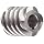 Boston Gear D1638KRH Worm Gear, 14.5 Degree Pressure Angle, 1.000" Bore, 6 Pitch, 2. PD, RH
