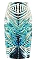 Mirror Print Pencil Skirt