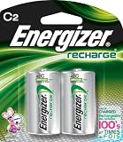 Energizer C2 Rechargeable, Size C, 2-Count