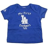 Los Angeles Dodgers Newborn My First Tee by Majestic Athletic