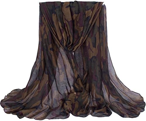 Camouflage Print Fashion Women Scarf