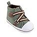 Luvable Friends Unisex Baby Crib Shoes, Green, 6-12 Months
