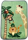 Jungle Babies Luxury Plush Throw