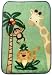 NoJo Jungle Babies Luxury Plush Throw Blanket