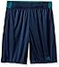 adidas Kids Boy's Bar. Shorts (Little Kids/Big Kids) Mineral Blue/EQT Green SM (8 Big Kids)