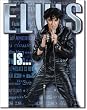 Elvis Is Metal Tin Sign 12.5"W X 16"H