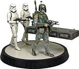 Star Wars: Boba Fett with Han in Carbonite Statue