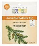 Aura Cacia Warming Balsam Fir Bath Packet, Formerly Soothing Heat, 2.5-Ounce packet, (Pack of 3)