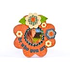 Wooden Flower Picture Frame