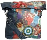 Desigual C.O. Ibiza Patch 17X5061, Damen Messengerbags 28x34x11 cm (B x H x T)