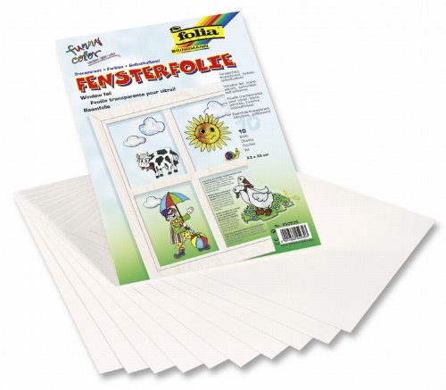 Folia 450300/5 - Fensterfolie selbsthaftend, 35 x 50 cm, 5 Bogen Preisvergleich
