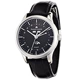 [モーリス・ラクロア]Maurice Lacroix レ・クラシック・ムーンフェイズ ブラックダイアル ブラックカーフレザーストラップ LC6068-SS001-33E メンズ 【正規輸入品】