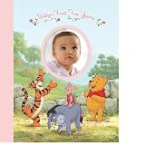 Baby Girl Pooh Disney - Baby's First Five Years Keepsake Record Book with Storage Box