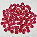 Magnetic Bingo Chips - Red - 100 chips